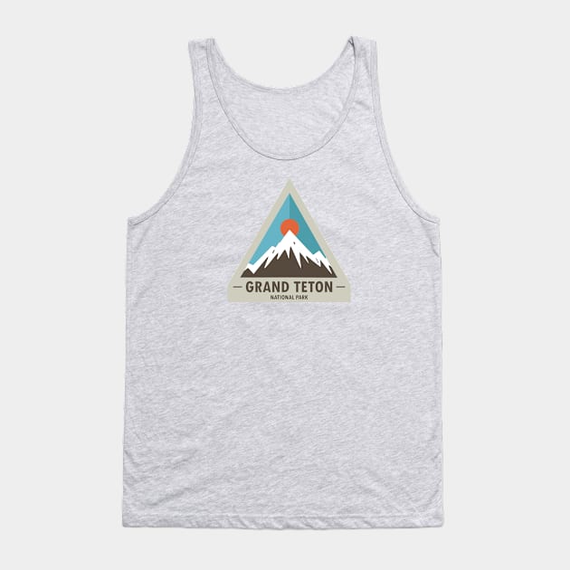 Grand Teton National Park Tank Top by esskay1000